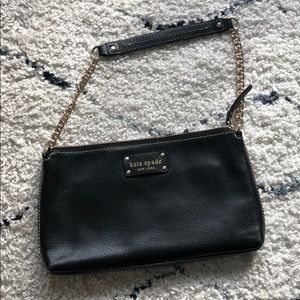 Black Kate spade purse - barely used!!